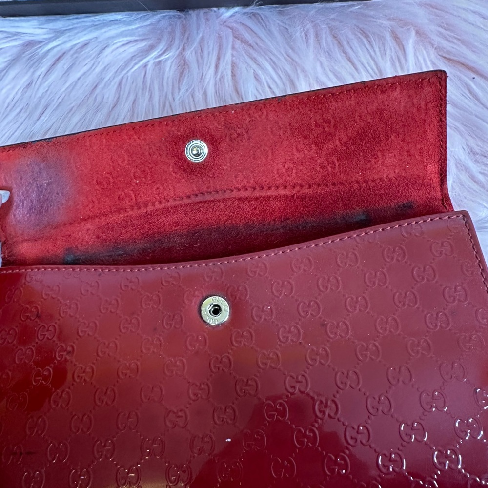 Gucci Red Women's Wallet - Picture 10 of 12